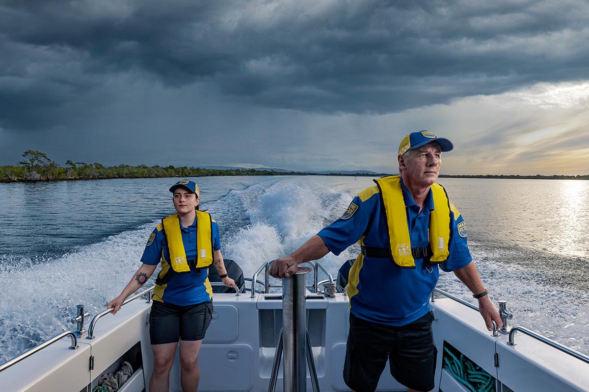 marine rescue imagery