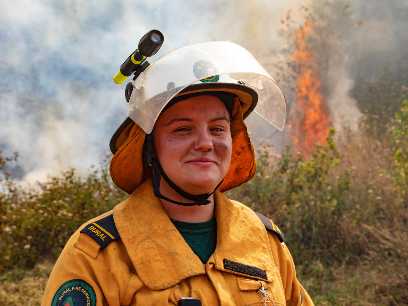 RFS image of woman in uniform