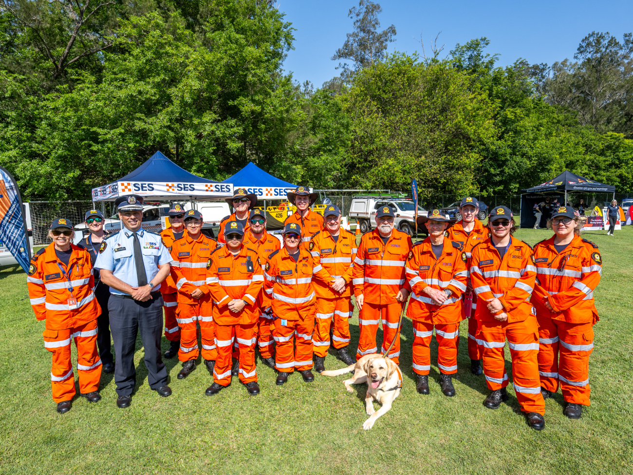 ses image in orange uniform