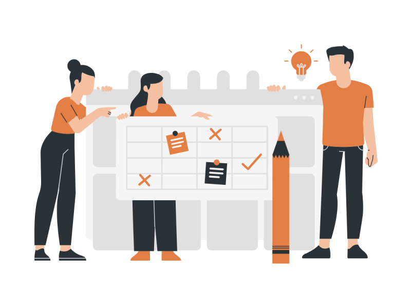 Make a plan at work