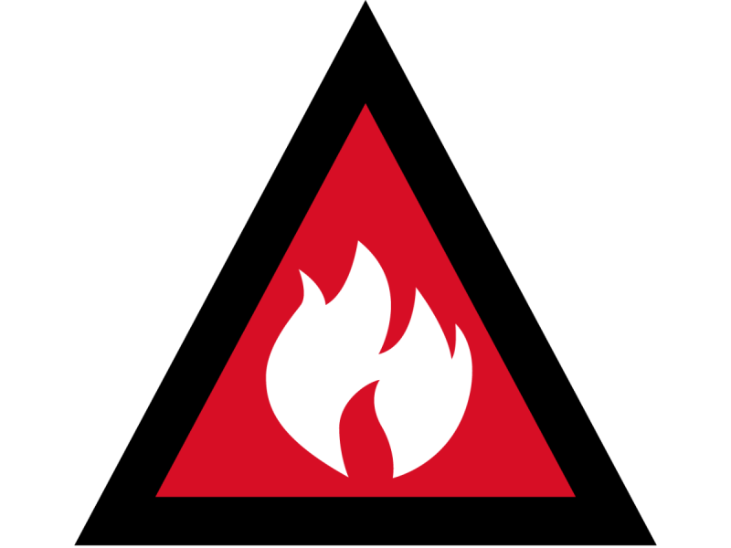 Australian Warning System Bushfire Red Warning