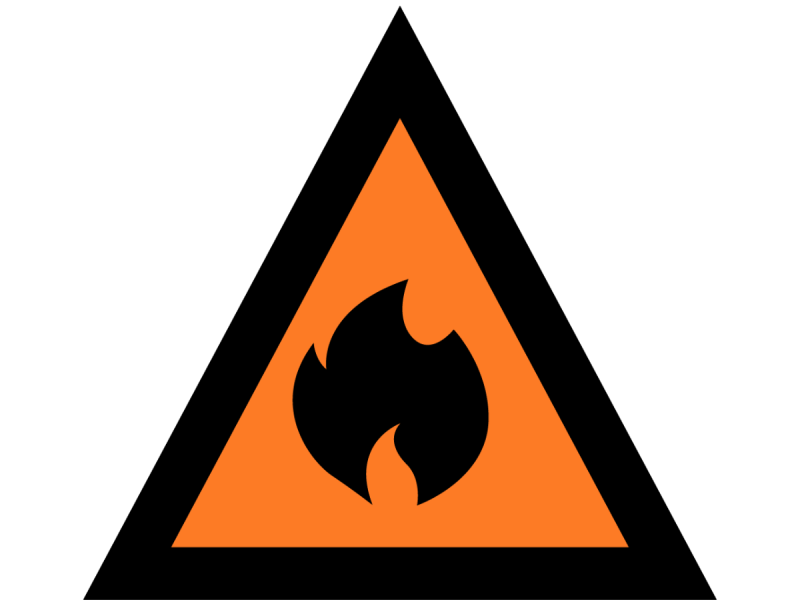 Australian Warning system Bushfire Watch Orange